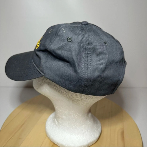 Cabelas Club Mens Adjustablenone Size Fits Most Gray And Gold Embroidering - Picture 5 of 8